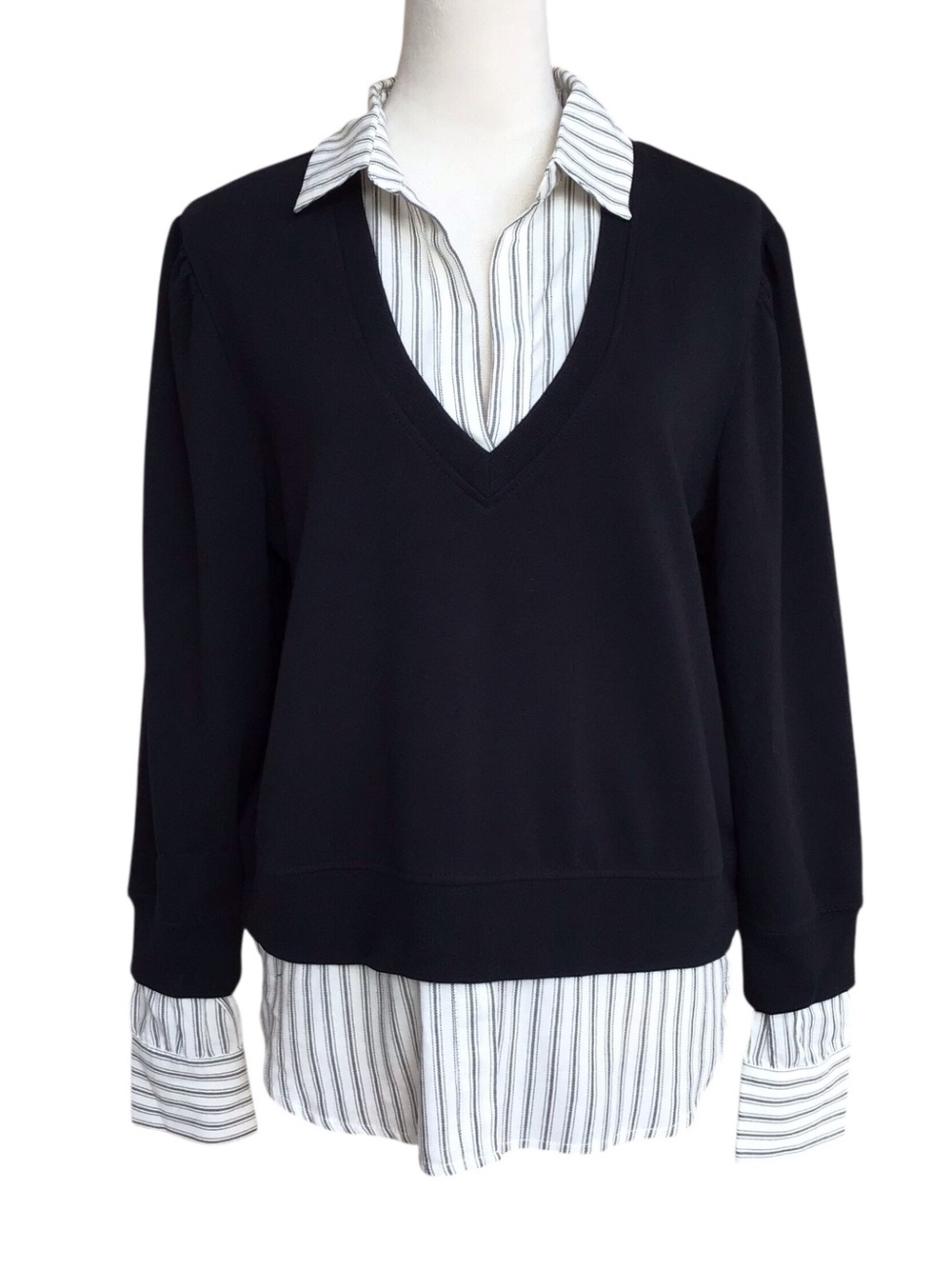 Sundays We Are Sundays Twofer Layered V Neck Top